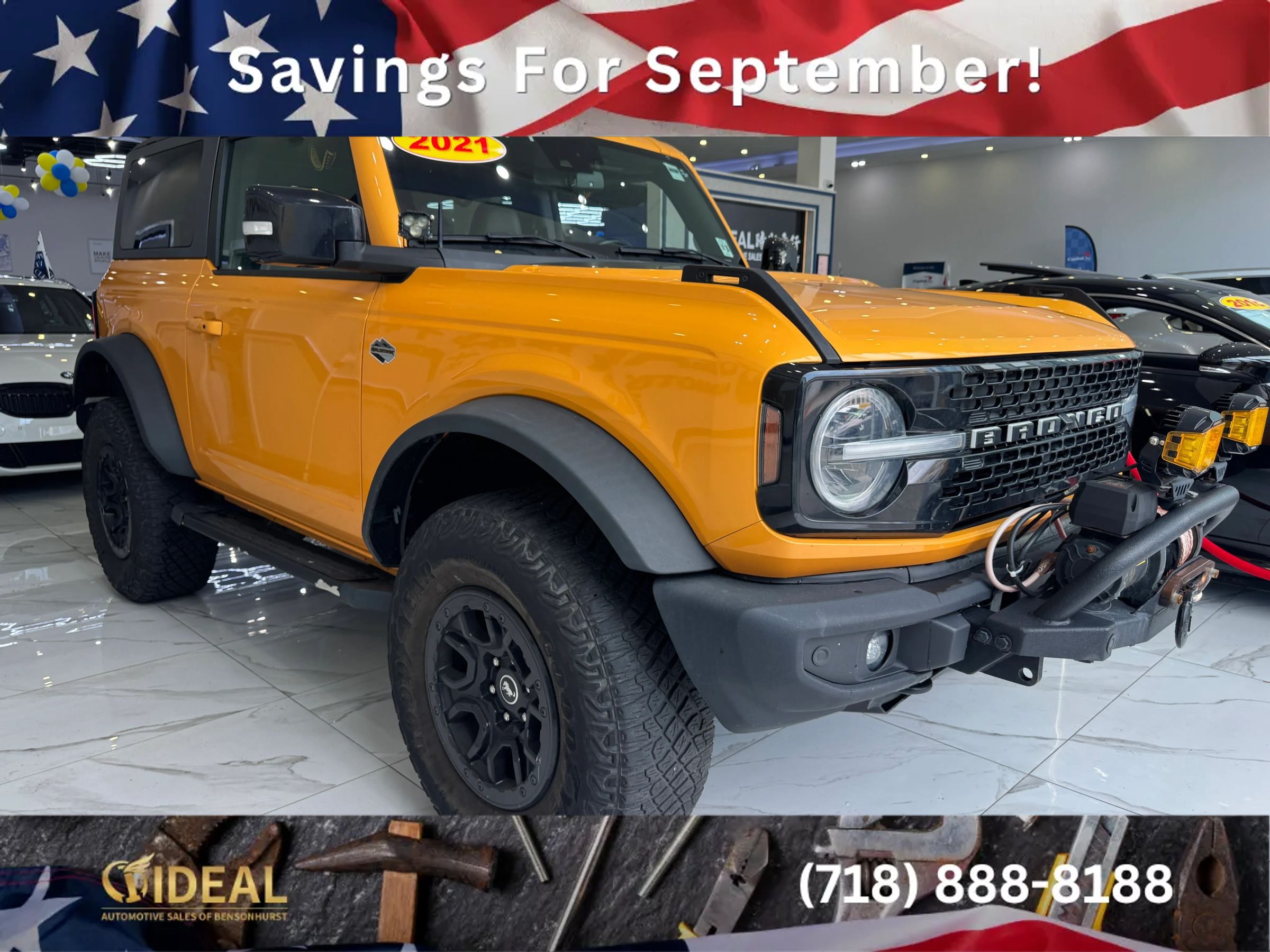 Used 2021 Ford Bronco Wildtrak AWD/4WD image 1