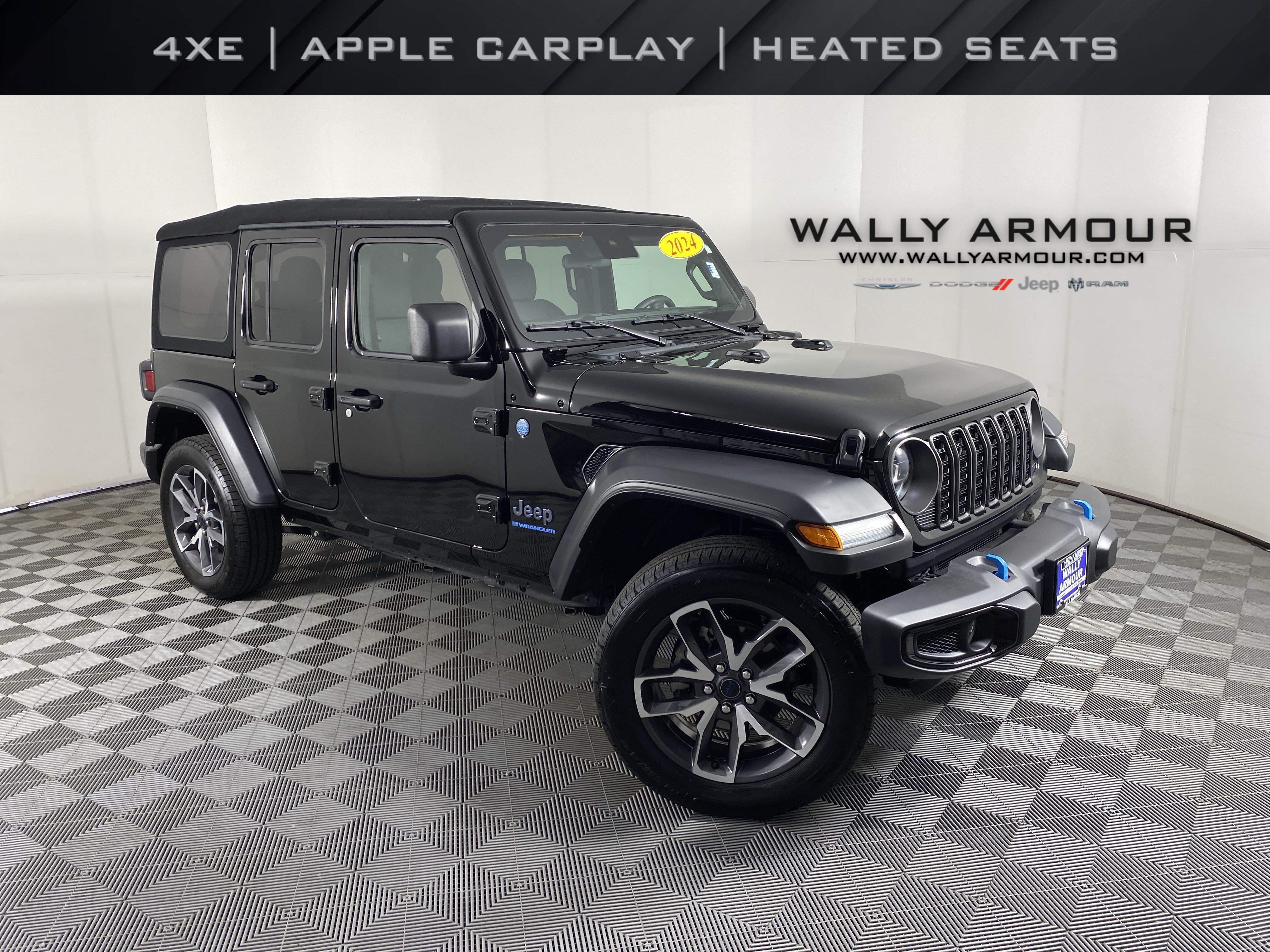 Used 2024 Jeep Wrangler Unlimited w/ Convenience Group AWD/4WD video 1