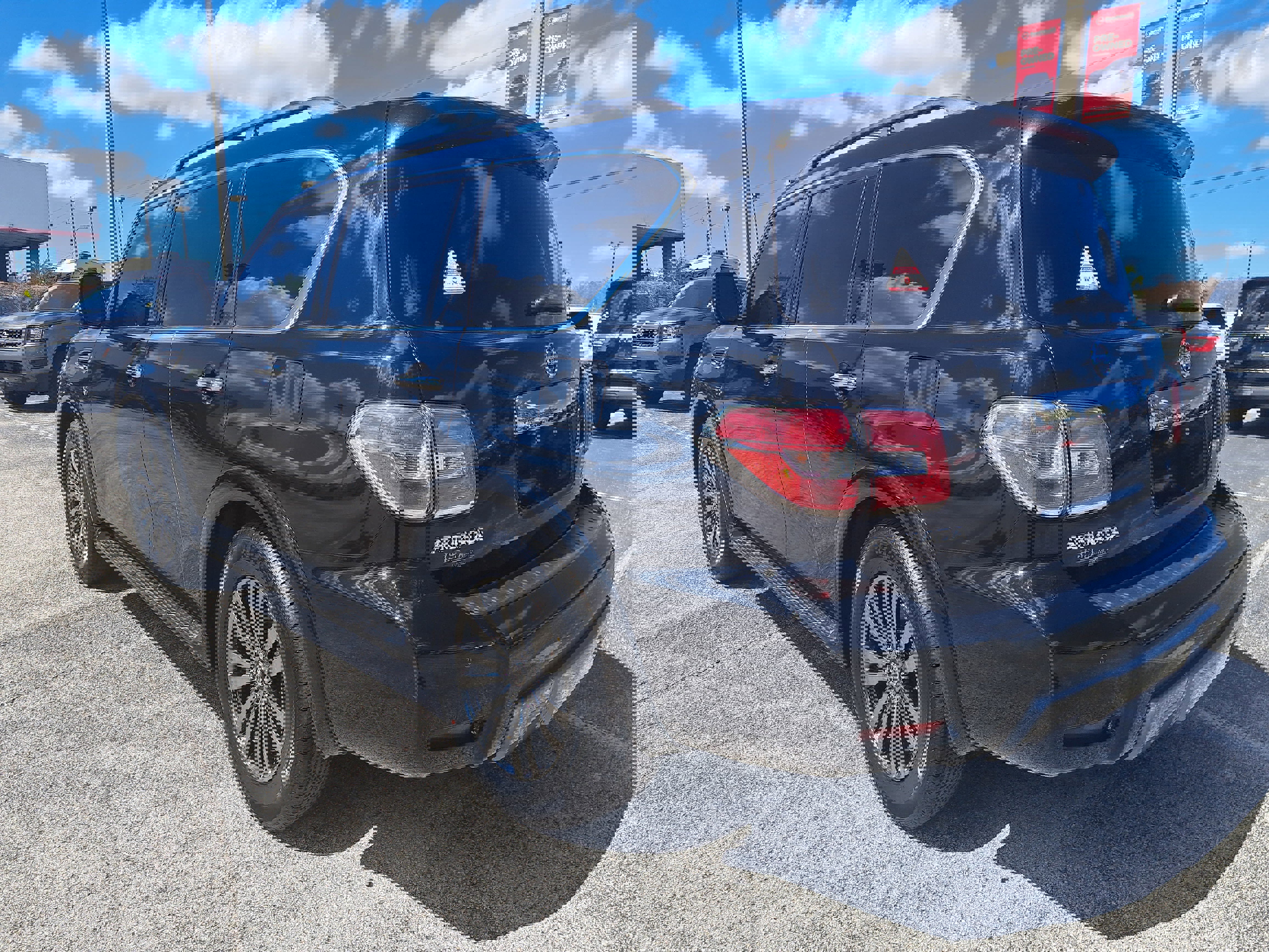 Certified 2019 Nissan Armada Platinum w/ Captain's Chairs Package image 8