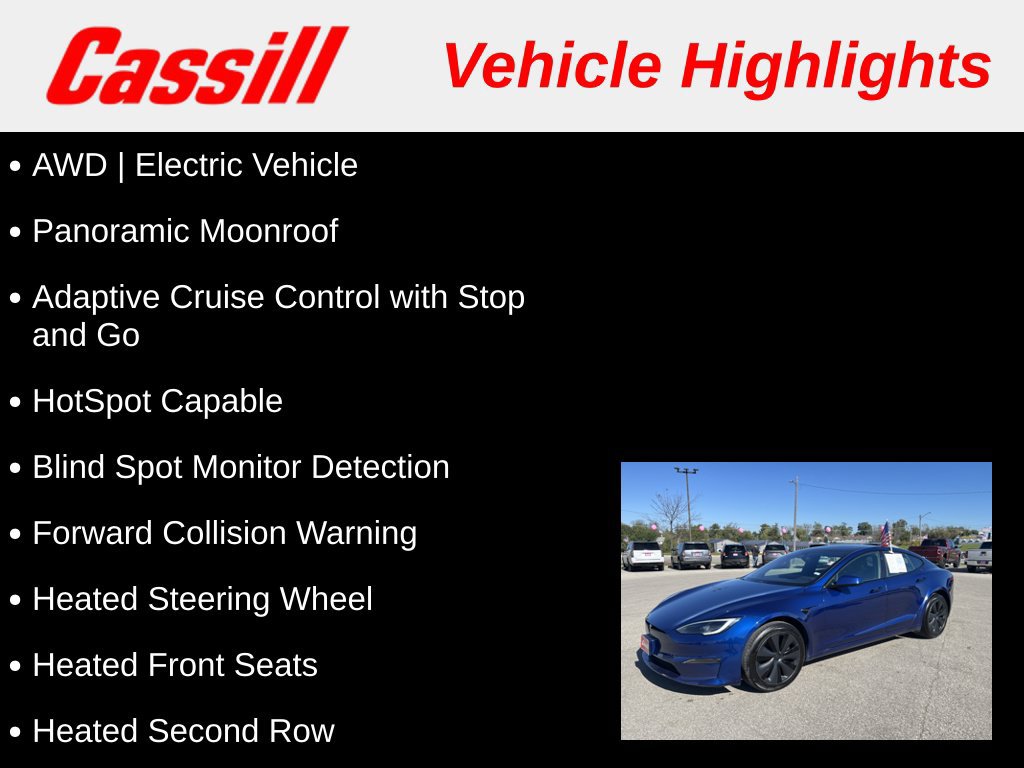 Used 2022 Tesla Model S AWD/4WD image 3