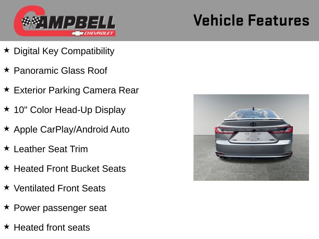Used 2025 Toyota Camry XSE image 10
