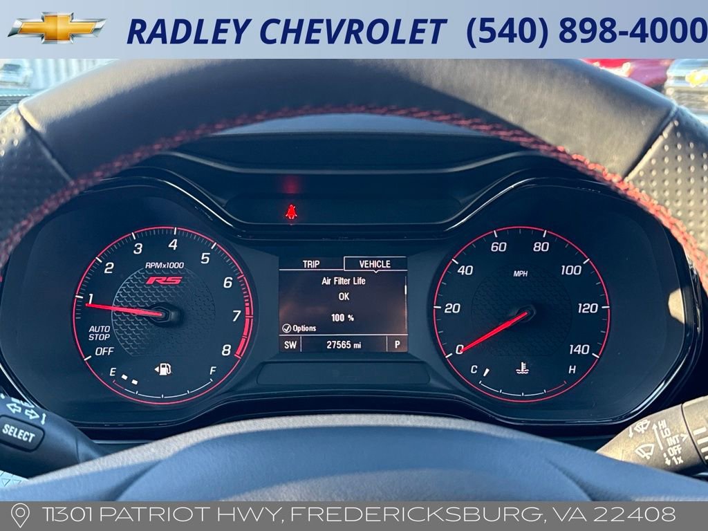 Certified 2024 Chevrolet Trax RS w/ Sunroof Package image 16