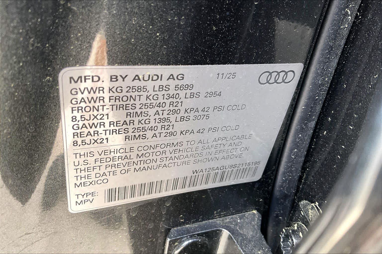 Used 2025 Audi SQ5 Premium Plus w/ Premium Plus Package AWD/4WD image 20