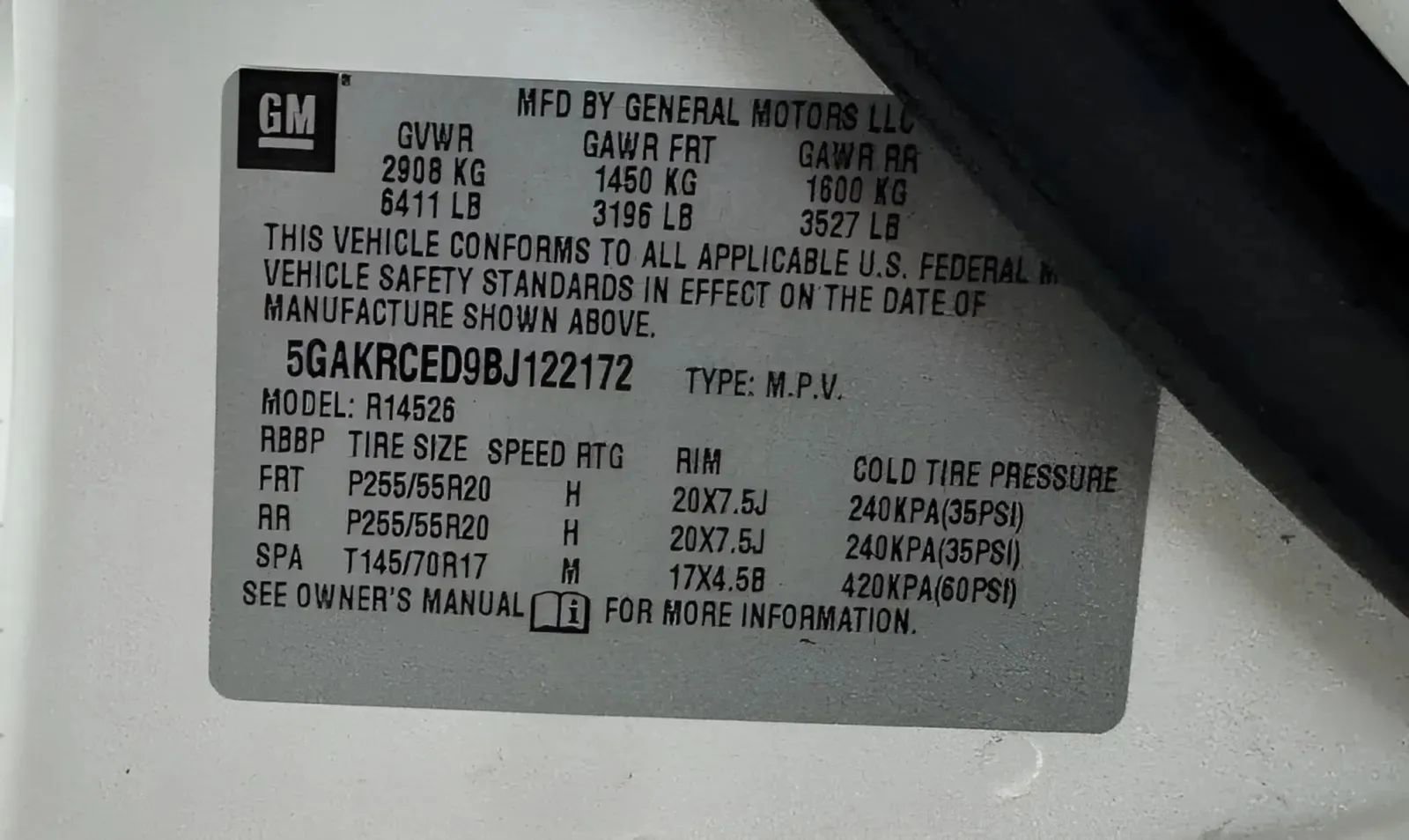 Used 2011 Buick Enclave CXL FWD image 23