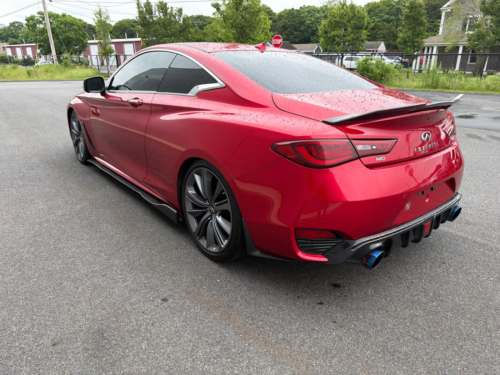 Used 2022 INFINITI Q60 Red Sport 400 w/ Cargo Package AWD/4WD image 9