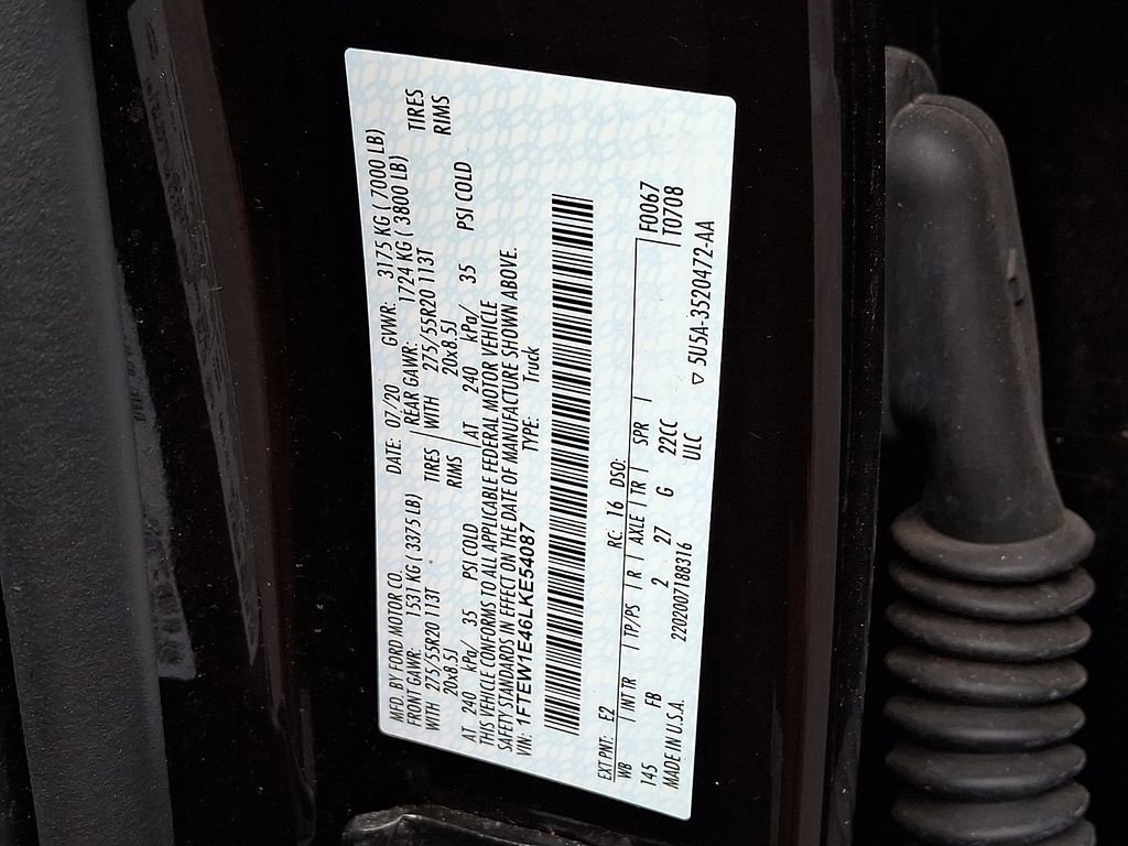 Used 2020 Ford F150 XLT w/ Equipment Group 302A Luxury image 26