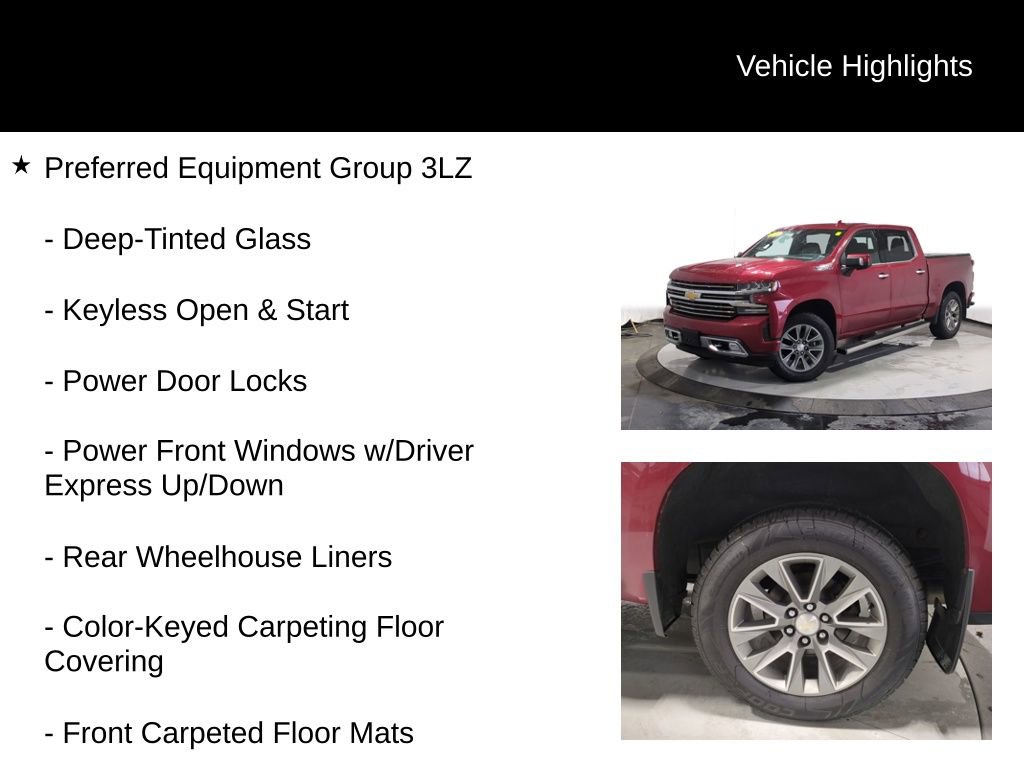 Used 2019 Chevrolet Silverado 1500 High Country w/ Technology Package image 13