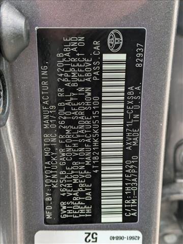 Used 2019 Toyota Camry SE image 22