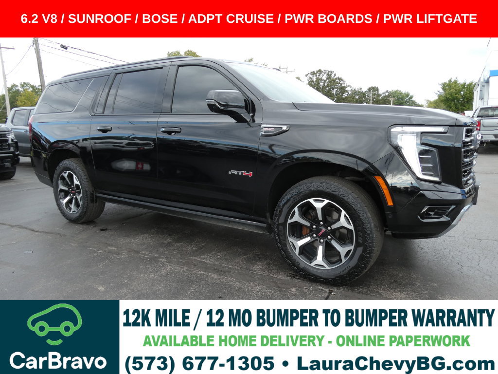 Certified 2025 GMC Yukon XL AT4 w/ AT4 Premium Package