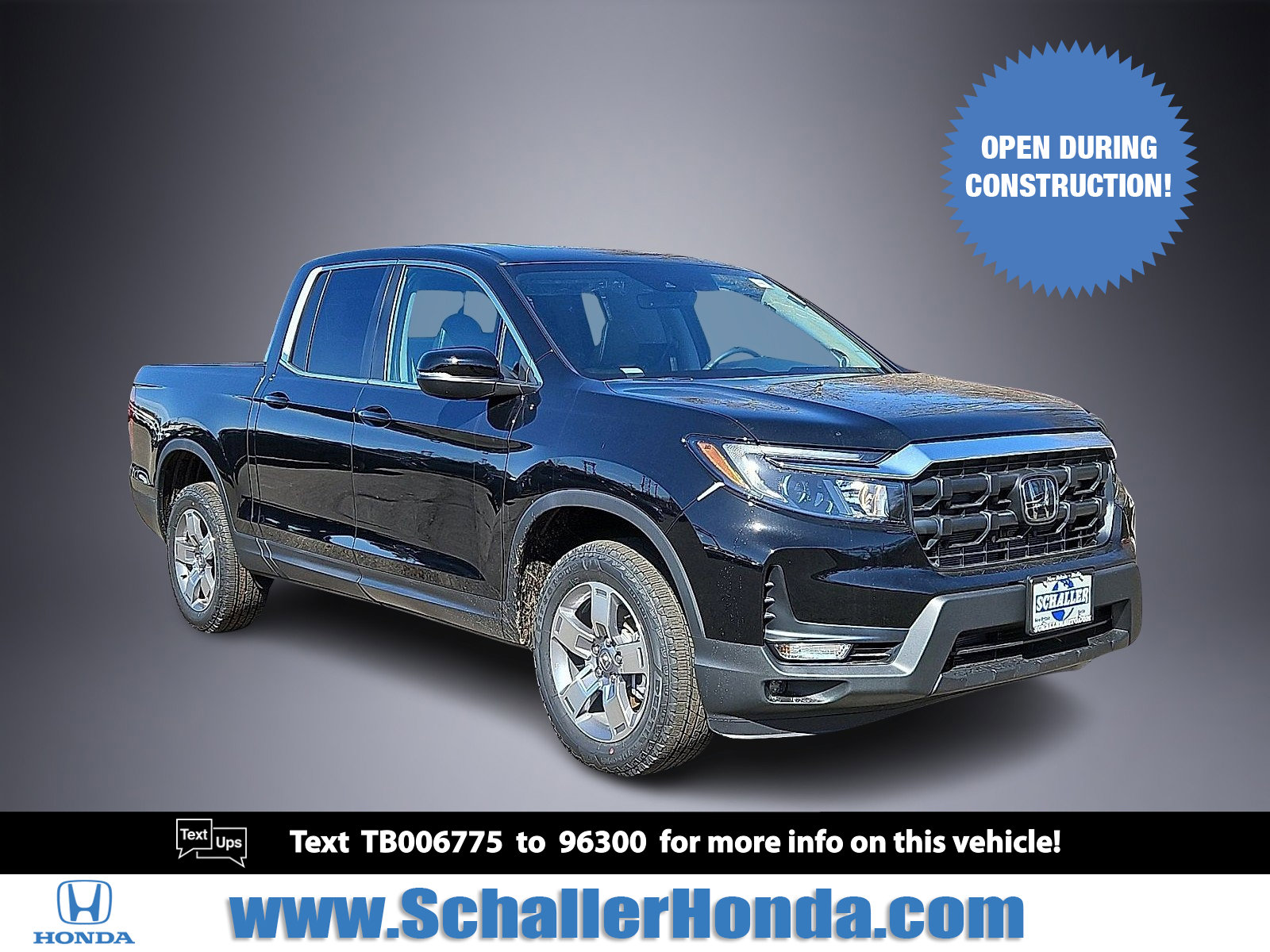New 2026 Honda Ridgeline RTL