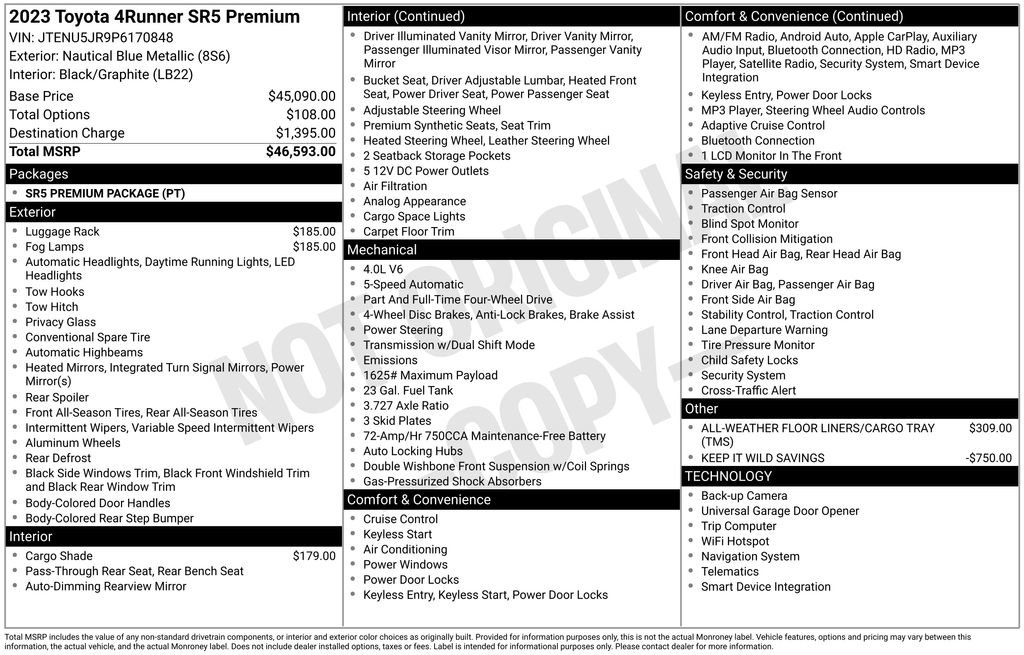 Used 2023 Toyota 4Runner SR5 Premium image 29