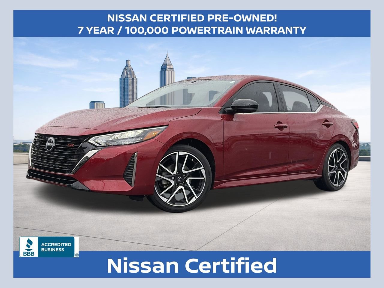 Certified 2025 Nissan Sentra SR image 1