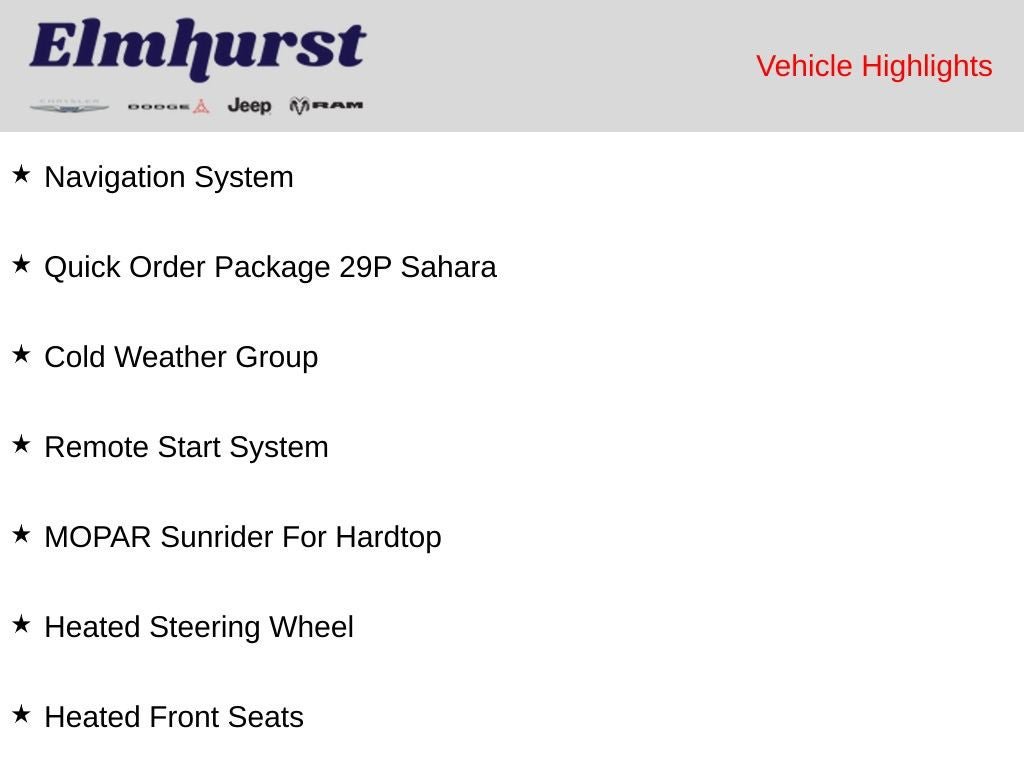 Used 2023 Jeep Wrangler Unlimited Sahara w/ Cold Weather Group AWD/4WD image 9