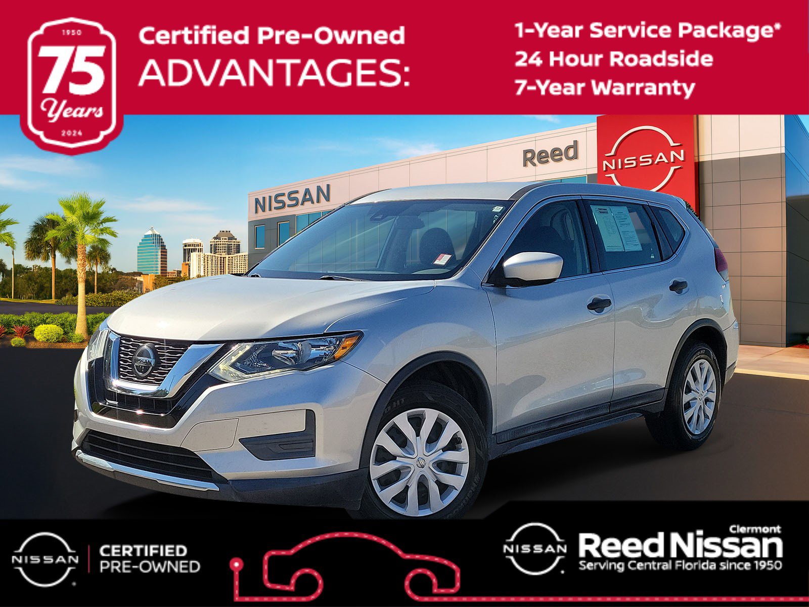 Certified 2020 Nissan Rogue S