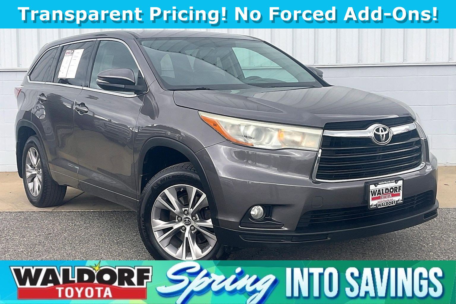Used 2016 Toyota Highlander Plus