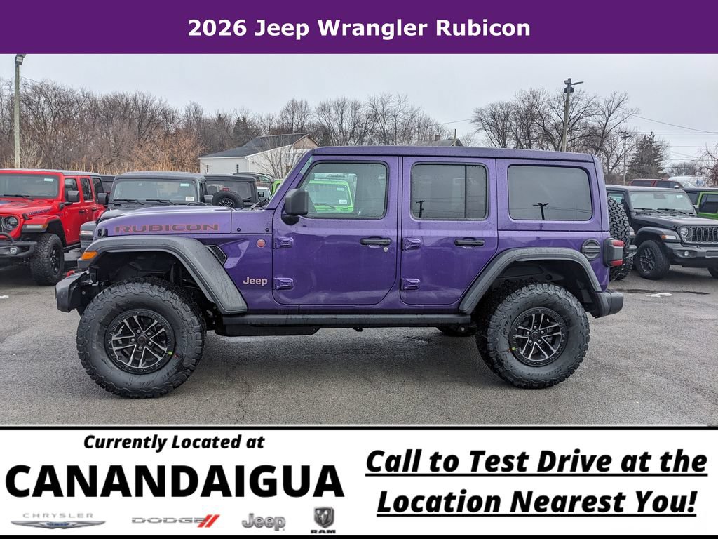 New 2026 Jeep Wrangler Unlimited Rubicon w/ Xtreme 35 Tire Package AWD/4WD image 4