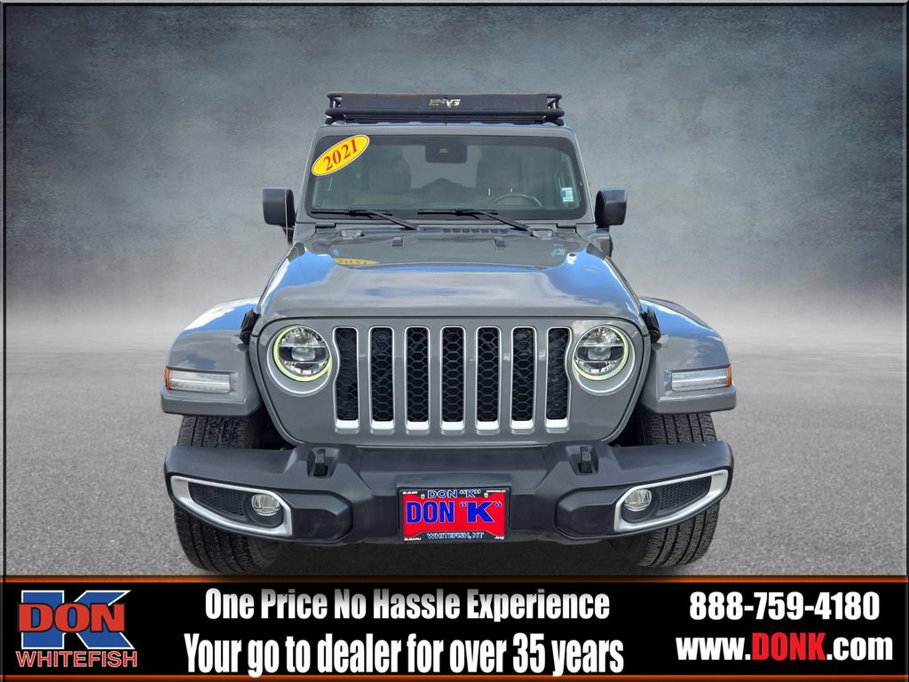 Used 2021 Jeep Wrangler Unlimited Sahara w/ Cold Weather Group AWD/4WD image 3