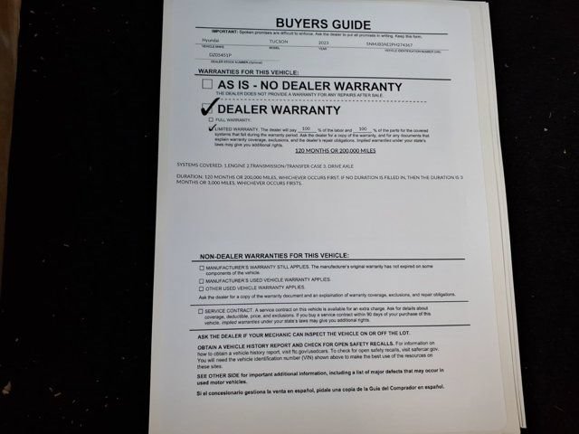 Used 2023 Hyundai Tucson SEL FWD image 36