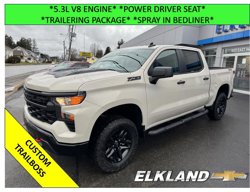 New 2026 Chevrolet Silverado 1500 Custom Trail Boss