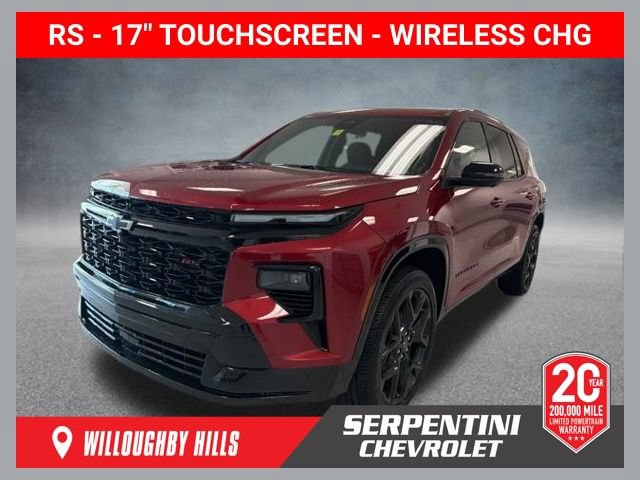 New 2026 Chevrolet Traverse RS w/ LPO, Floor Liner Package