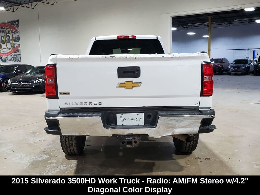 Used 2015 Chevrolet Silverado 3500 W/T w/ WT Convenience Package AWD/4WD image 10