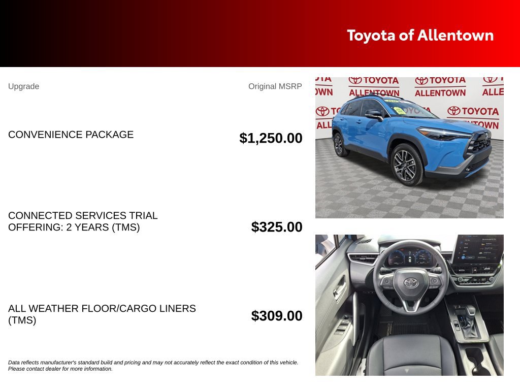 Used 2026 Toyota Corolla Cross XLE w/ Convenience Package AWD/4WD image 5