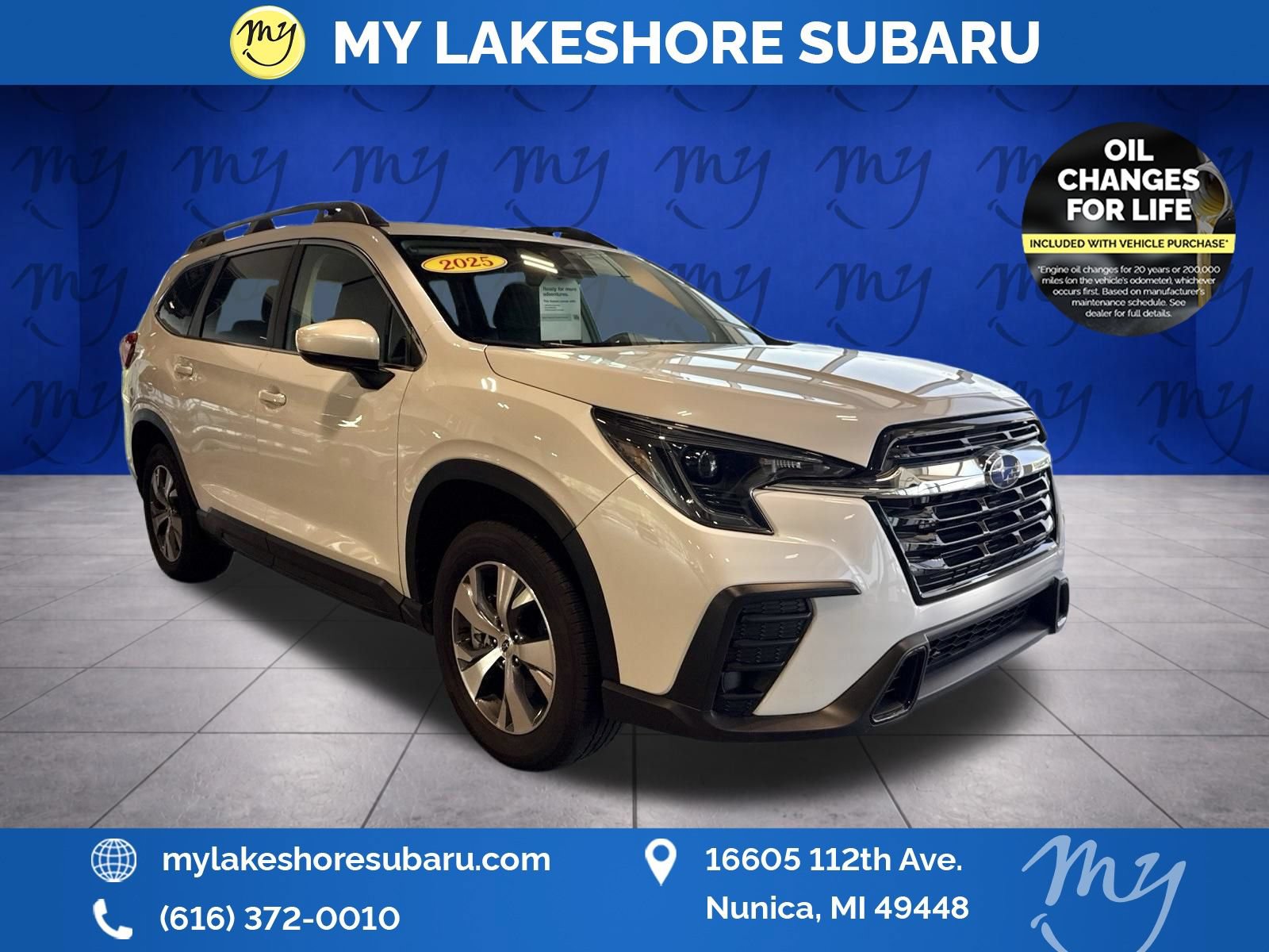 Certified 2025 Subaru Ascent Premium AWD/4WD image 1