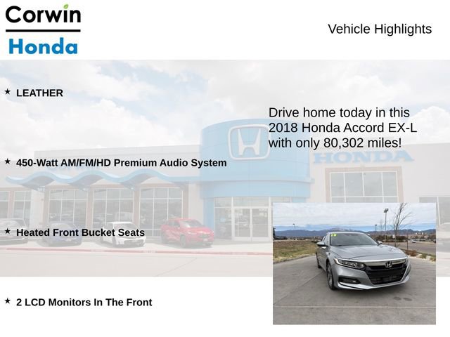 Used 2018 Honda Accord EX-L image 6