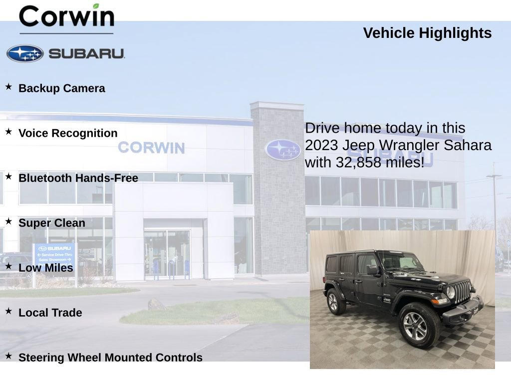Used 2023 Jeep Wrangler Sahara image 6