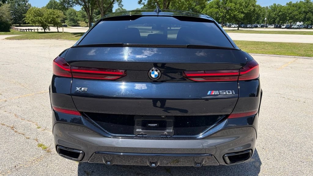 Used 2020 BMW X6 M50i w/ Executive Package AWD/4WD image 3