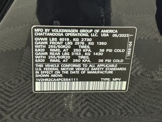 Used 2023 Volkswagen Atlas SE w/ Black Wheel Package image 40