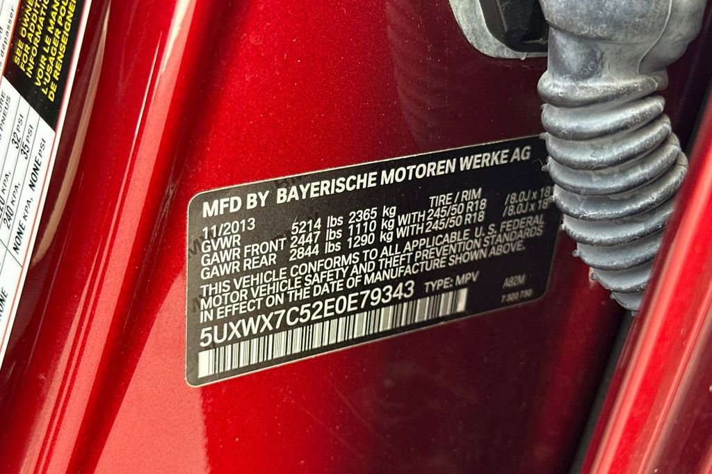 Used 2014 BMW X3 xDrive35i image 35