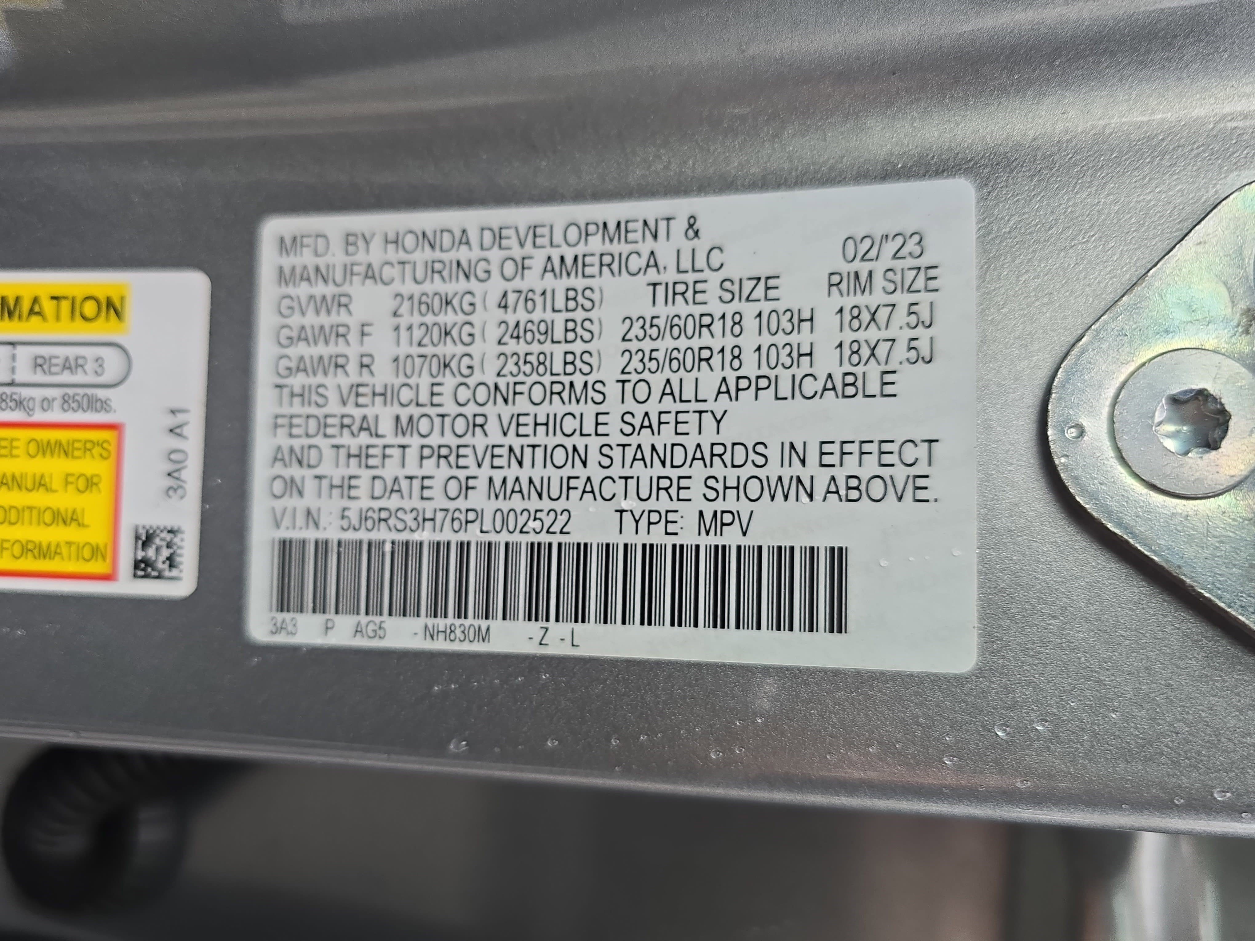 Used 2023 Honda CR-V EX-L image 36