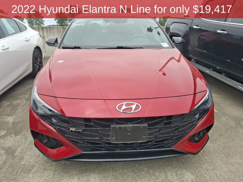 Used 2022 Hyundai Elantra N Line FWD image 3