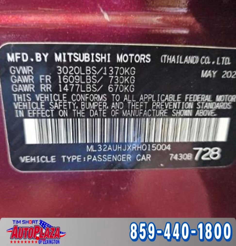 Used 2024 Mitsubishi Mirage ES image 10