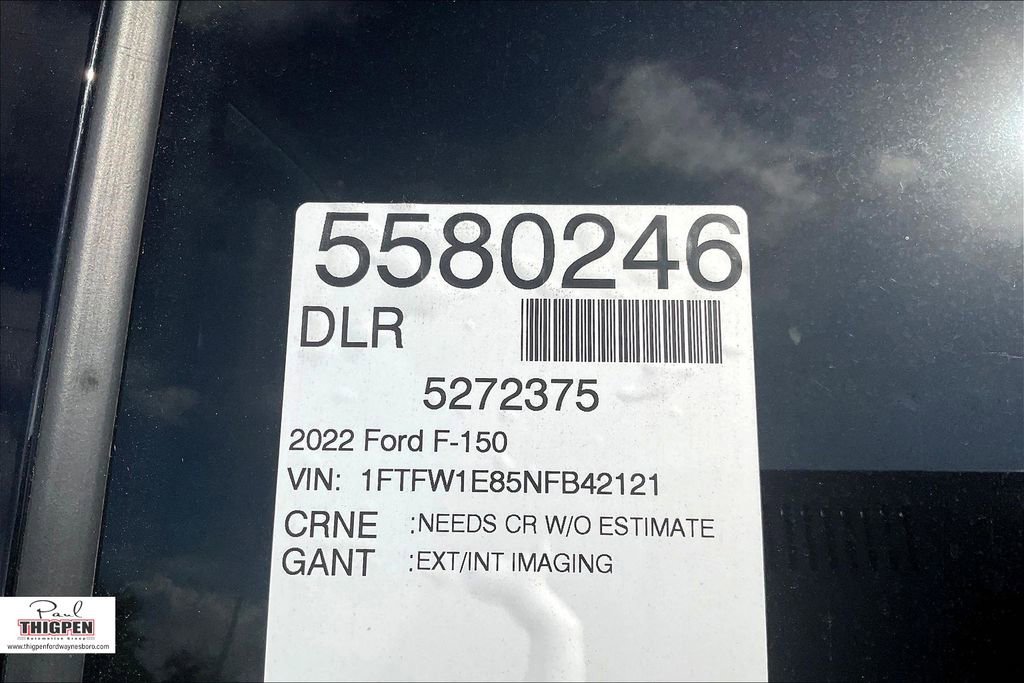 Used 2022 Ford F150 Lariat w/ Equipment Group 502A High image 3