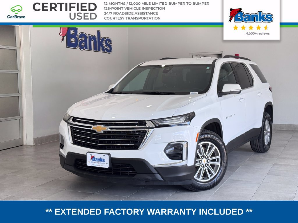 Certified 2023 Chevrolet Traverse LT