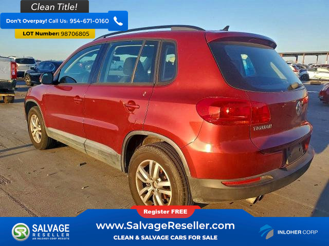 Used 2015 Volkswagen Tiguan S FWD image 3