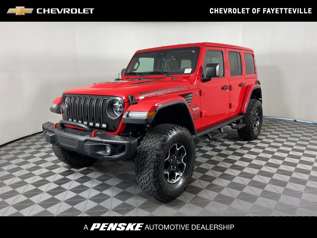 Used 2020 Jeep Wrangler Unlimited Rubicon w/ Quick Order Package 28Y Recon image 1