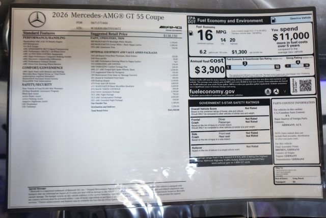 New 2026 Mercedes-Benz AMG GT 55 image 38