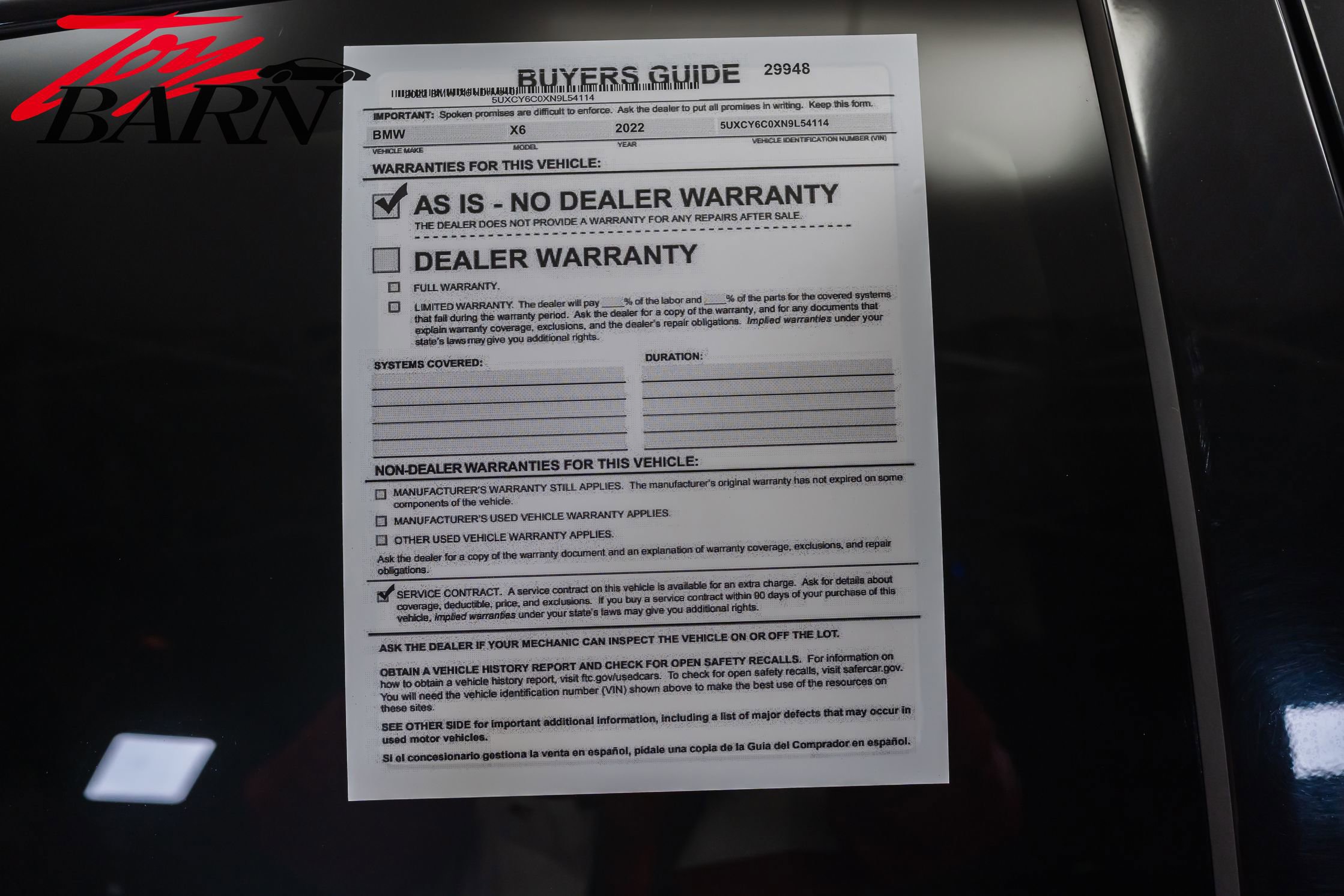 Used 2022 BMW X6 xDrive40i w/ Executive Package image 52