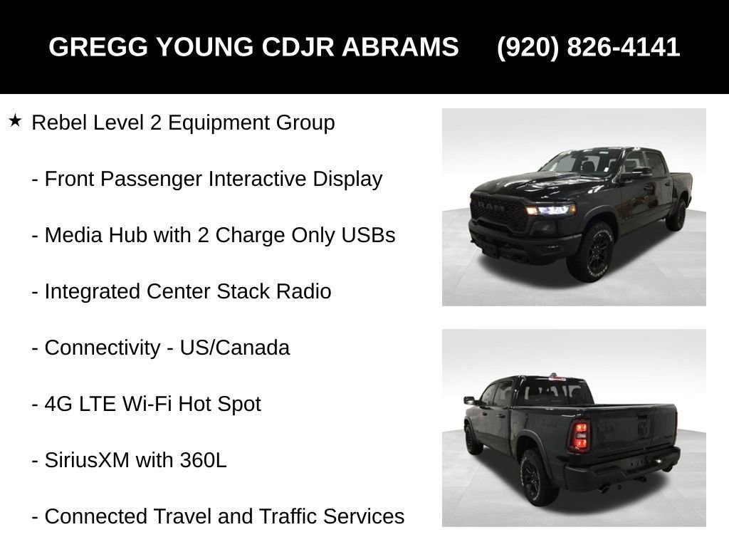 New 2026 RAM 1500 Rebel w/ G/T Package image 37
