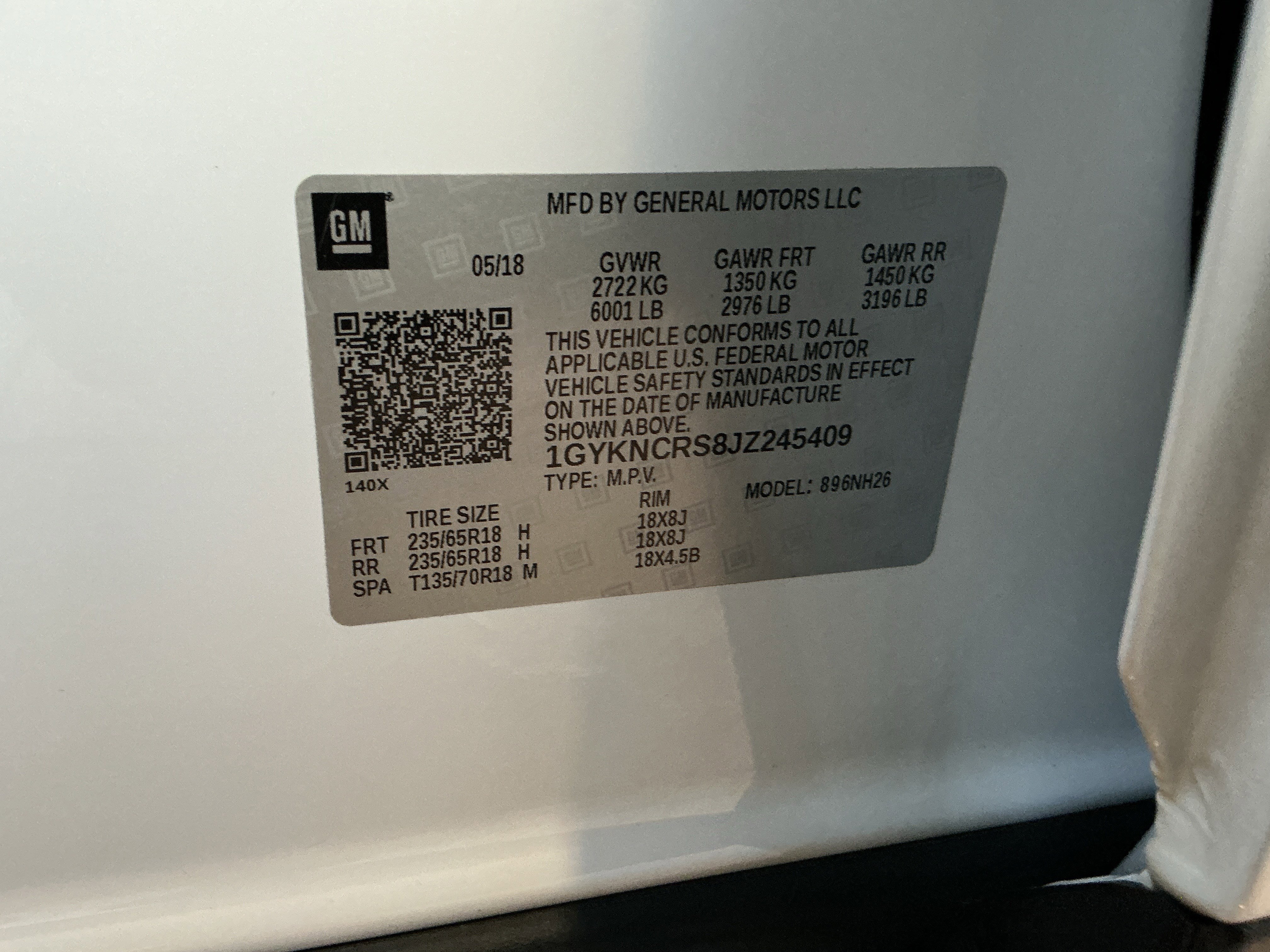 Used 2018 Cadillac XT5 Luxury w/ Driver Awareness Package image 25