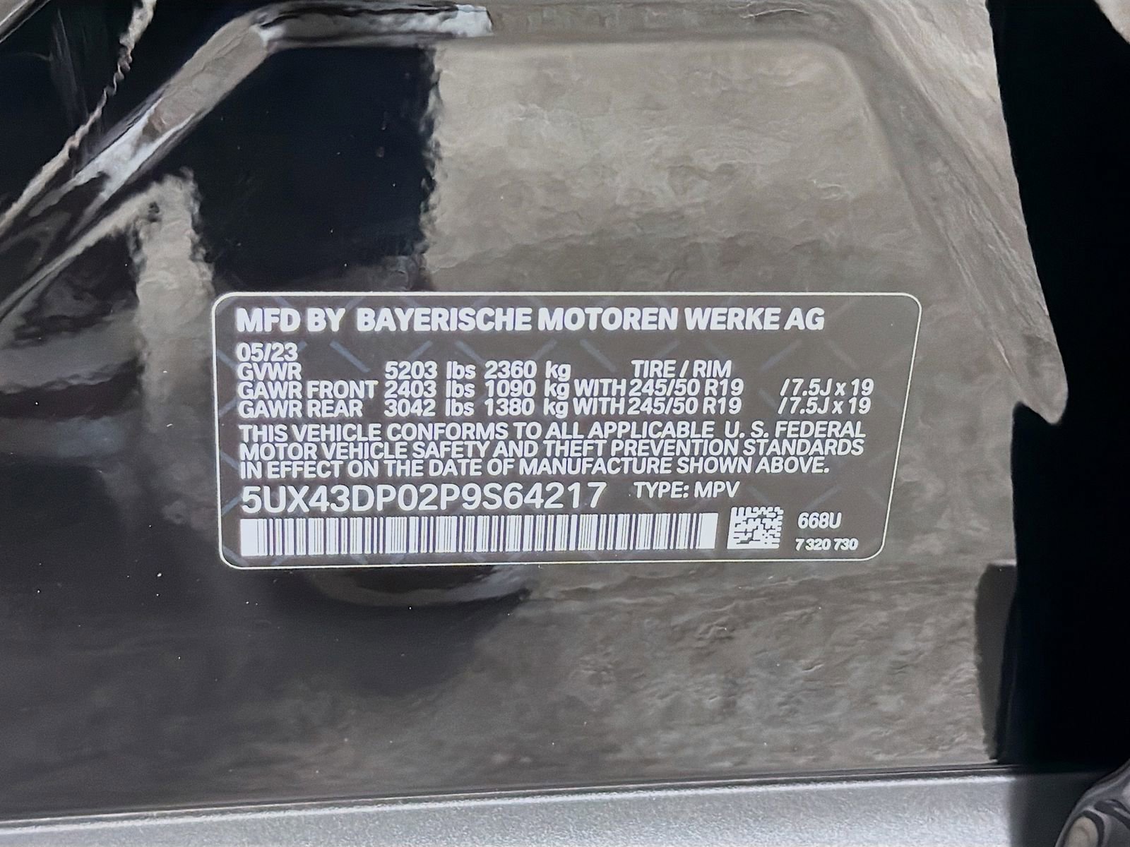 Certified 2023 BMW X3 sDrive30i w/ Convenience Package RWD image 33