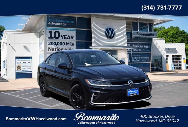 Certified 2025 Volkswagen Jetta SE w/ Black Wheel Package FWD image 1
