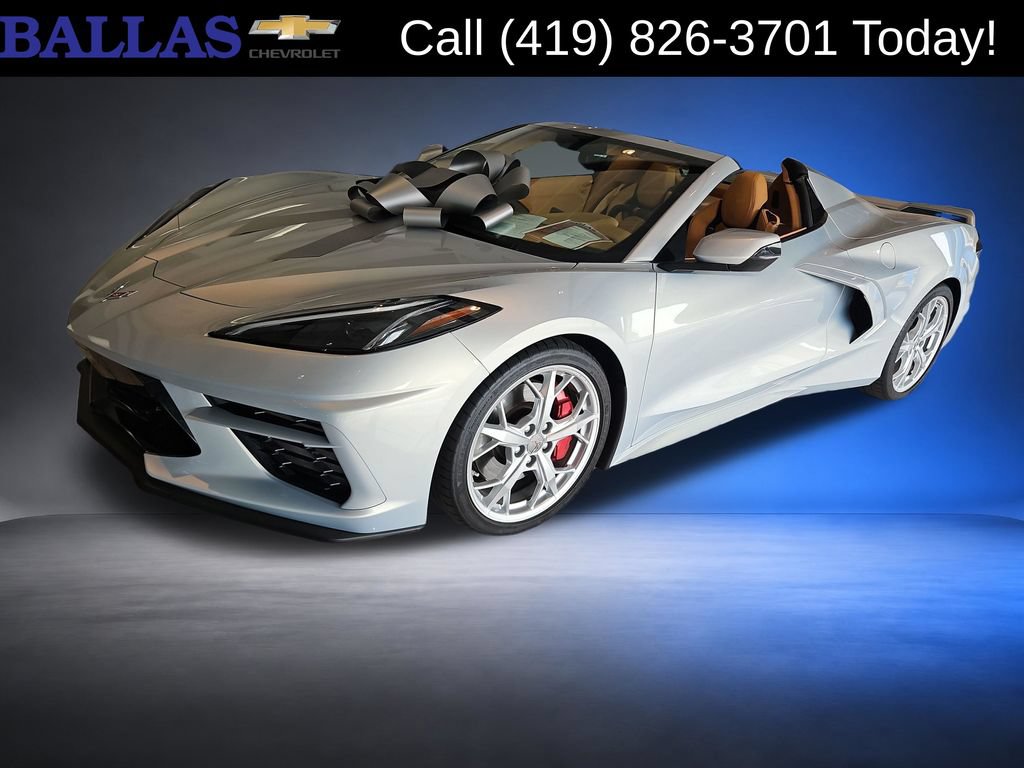 Certified 2021 Chevrolet Corvette Stingray Premium Conv w/ Z51 Performance Package RWD image 1