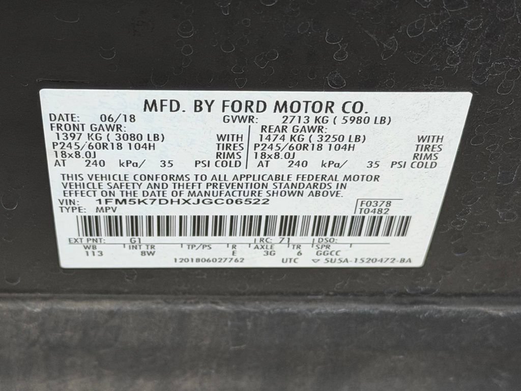 Used 2018 Ford Explorer XLT FWD image 38