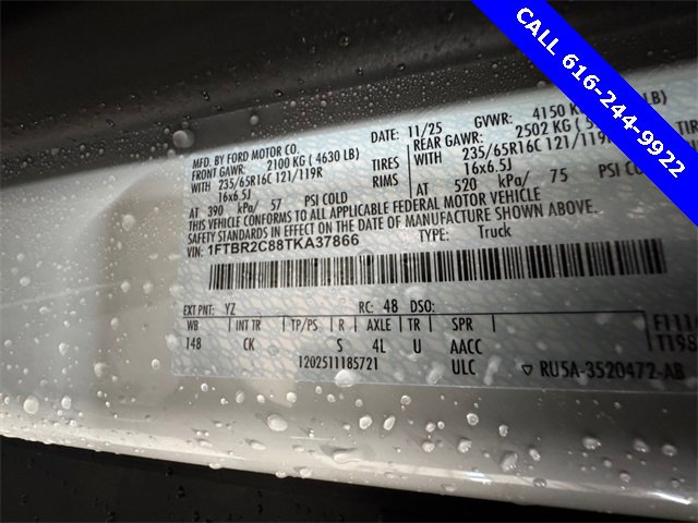 New 2026 Ford Transit 250 Base image 27