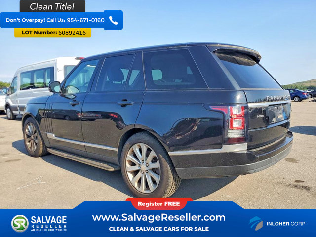 Used 2014 Land Rover Range Rover HSE AWD/4WD image 3