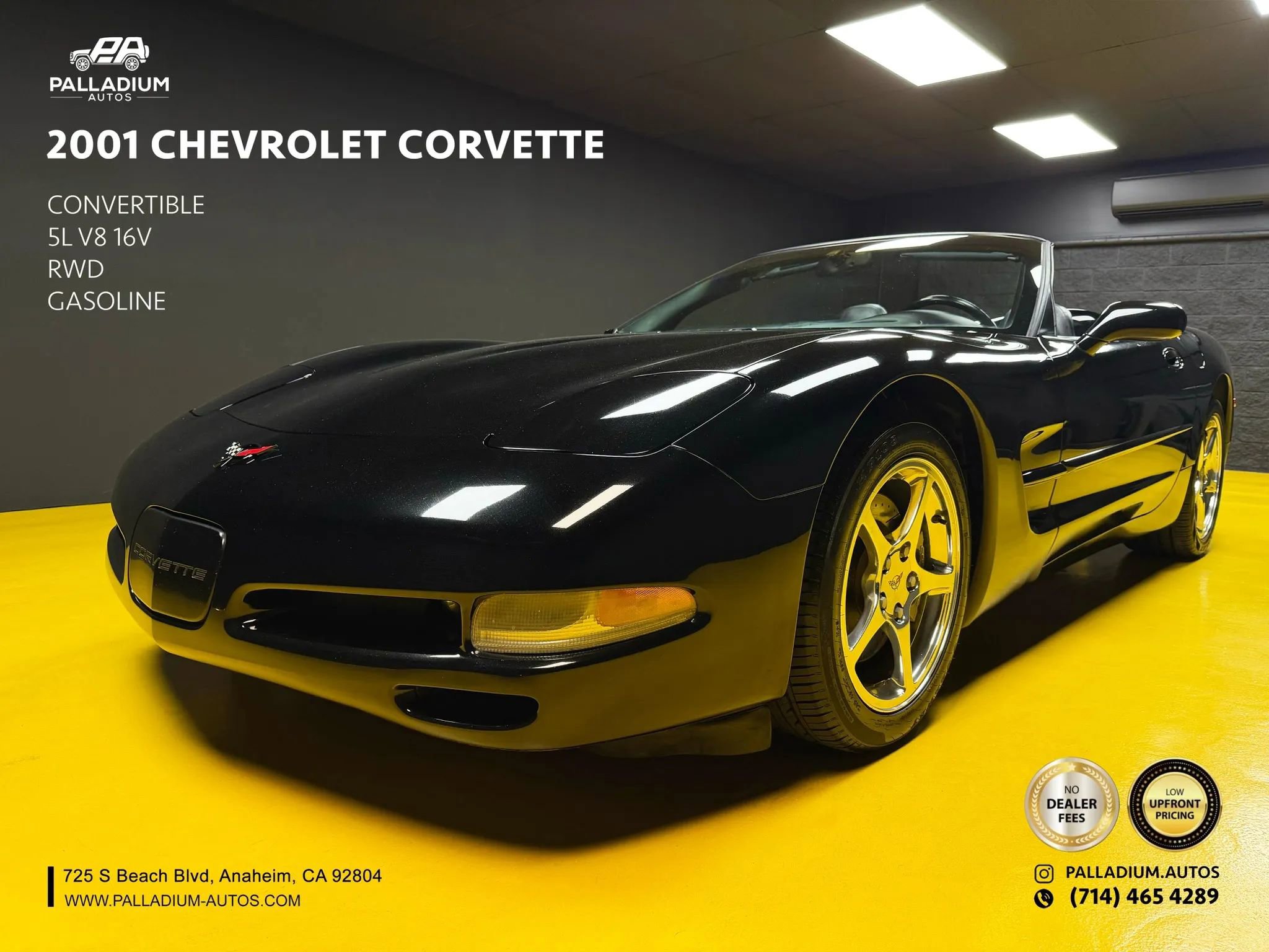 Used 2001 Chevrolet Corvette Convertible w/ Preferred Equipment Group2 RWD image 1